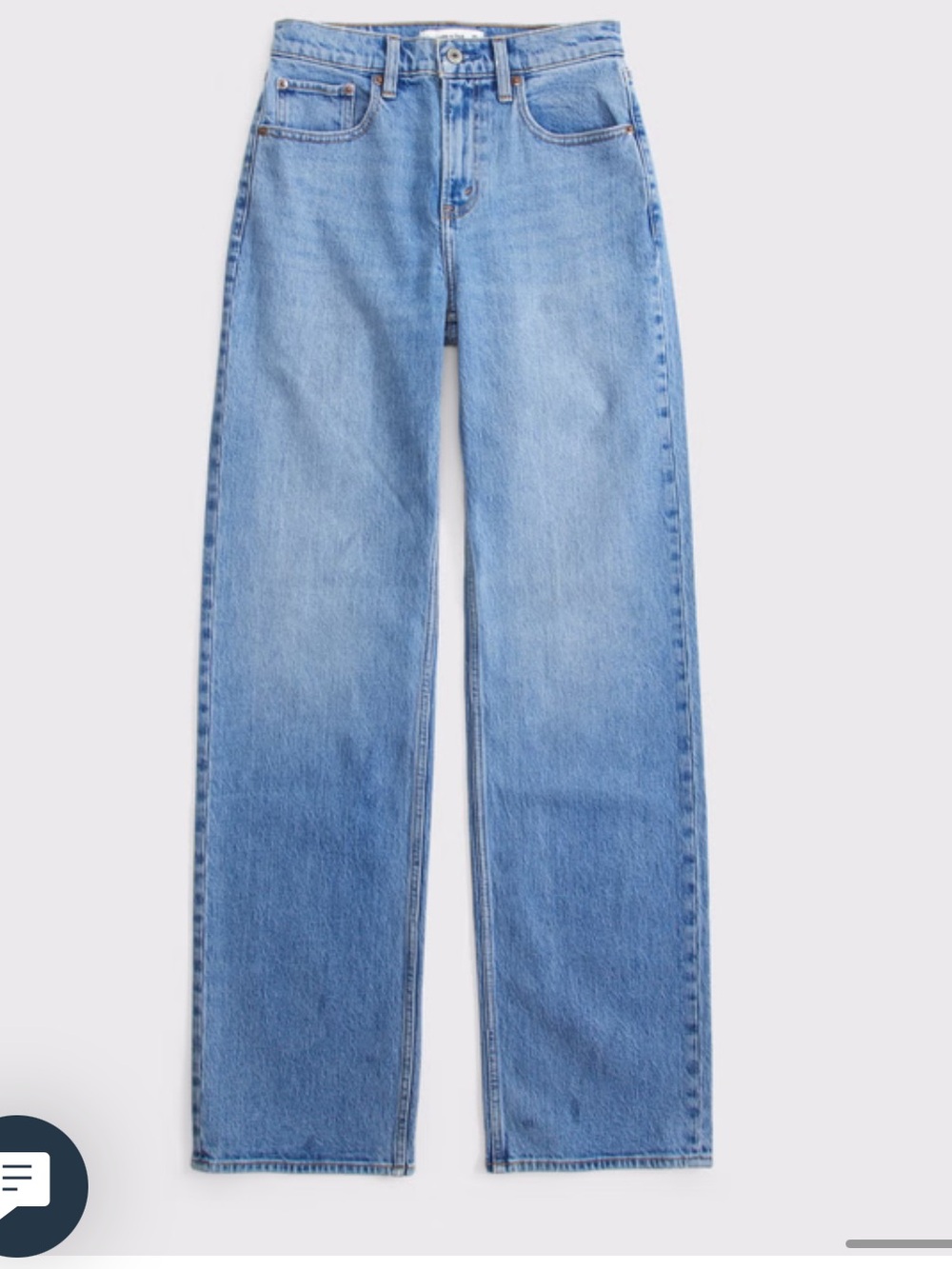 Abercrombie & Fitch Women’s 90s Relaxed Jean High Rise